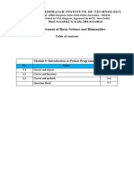 Python Module 5 Crisp Notes