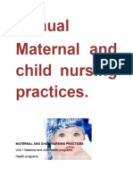 Manual of Maternal and Child Nursing Practices.