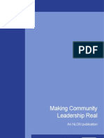 Making Community Leadership Real: An NLGN Publication