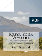 Kriya Yoga Vichara Integrated Techniques and Philosophy of Ramana Maharshi and Paramahansa Yogananda 1519706936 9781519706935