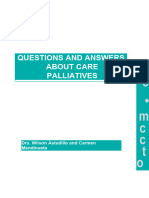 Questions and Answers About Palliatives