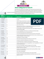 PRACTICE SHEET 2 Green Level 2023