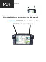 h30 Drone Remote Controller Manual