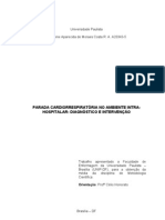 Parada Cardiorrespiratória No Ambiente Intra-Hospitalar - Diagnóstico e Intervenção