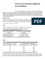 Illustrative Problem For Concrete Mix Design by The Absolute Volume ...