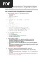 PRE Dan POST TEST Program Induksi Dan Lesson Study