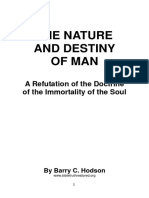 The Nature and Destiny of Man