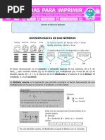 División de Números Naturales para Quinto de Primaria