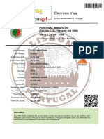 Portugal Visa SIMRAN ALI SHARIF 1