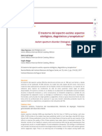 El Trastorno Del Espectro Autista - Aspectos Etiológicos, Diagnósticos y Terapéuticos