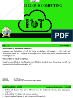 IoT With Cloud Computing - Unit 1