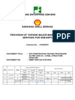 C43. SMEP-2900-QA-6180-0030 - DPI Procedure As Per AWS D1.1 Steel Structure (Cristar) - Rev 01C - Approved