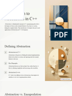 Introduction To Abstraction in C