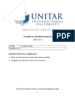 Numerical Method