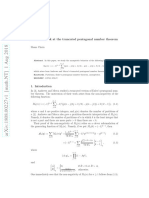 A Further Look at The Truncated Pentagonal Number Theorem