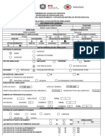 Cedula para Evaluación Simulacro 2023