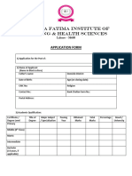 Application Form (SFIN-HS) - 06-2024