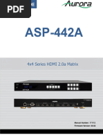 ASP 442A Manual