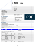 Test Plan: 9520A300: Pump Specification