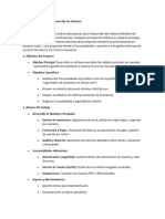 Alcance Del Proyecto de Desarrollo de Software