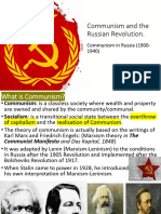 Communism and Capitalism TERM 1