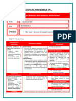 05 de Julio - Matematica - Iv Ciclo