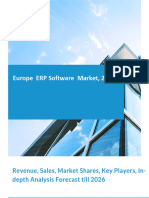 Sample Europe ERP Software Market Research Report 2020