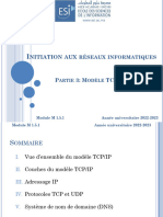 Réseaux Informatiques - Modèle TCP IP