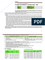 Programación Anual Cyt 3° - 2023