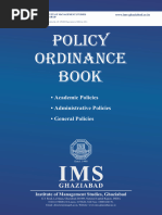 Policy Ordinance Book