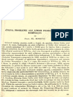 Rosetti, Al., Citeva Probleme Ale Limbii ..., Limba Romana, An III, Nr. 4 Iulie-August 1954, P. 59-63