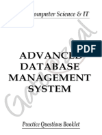 Advanced DBMS Sheet - 2022