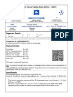 Electronic Reservation Slip (ERS) : 6233931841 18005/sambaleswari Ex Ac 3 Tier Sleeper (3A)