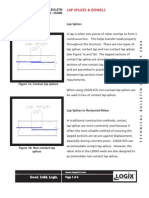 Lap Splices and Dowels