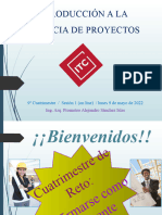 Gerencia Proyectos Ing SESION 1 - A