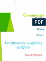 La Referencia - Anáfora y Catáfora