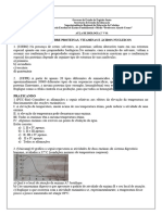 Exercícios Bioquimica (Proteínas e Ácidos Nucleicos)