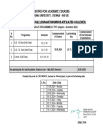 Academic SCH UG (Higher Semester) - Affl