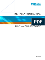 Installation Manual: Iris™ and Rda Software