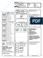 Ranger - Elfo Da Floresta. lvl5