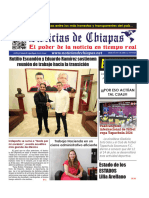 Periódico Noticias de Chiapas, Edición Virtual Miércoles 03 de Julio de 2024