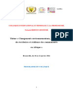 Programme Du Colloque VF