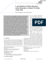 Benefits, Problems, and Solutions of Silver Nanowire Transparent Conductive Electrodes in Indium Tin Oxide (ITO) - Free Flexible Solar Cells