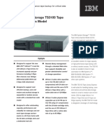 IBM TS3100 Tape Library Express Model - Apr 2007