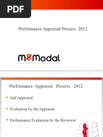 Performance Appraisal 