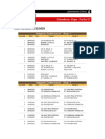 Calendari Copa f11 Cadet