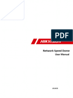 UD13679B Baseline User Manual of Network Speed Dome V5.6.0 20190221