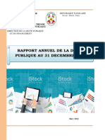 Rapport Analytique de La Dette Publique Du Togo Au 31 12 2023