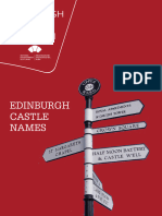 Edinburgh Castle Research Names