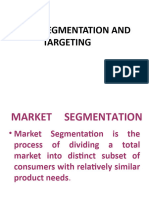 MM 8 Segmentation and Targeting